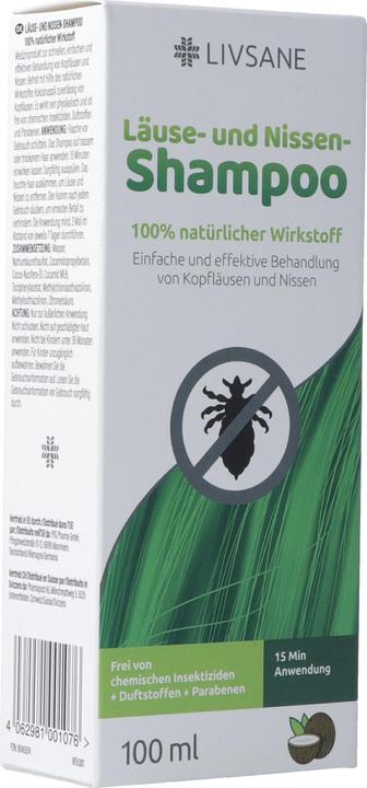 Immagine prodotto Livsane Shampoo per pidocchi e lendini (100 ml, Shampoo per pidocchi)