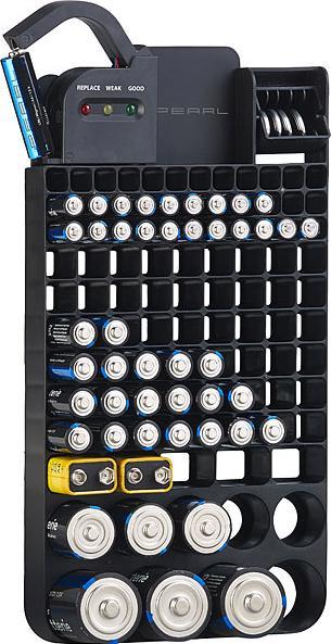 Image du produit Pearl 2in1-Batterie Organizer