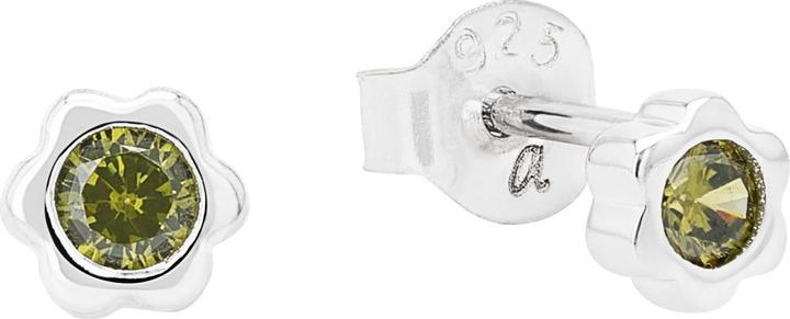 Immagine prodotto Prinzessin Lillifee Ohrschmuck für Mädchen, 925 Sterling Silber, Zirkonia synth. | Geburtsstein (Argento 925)