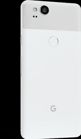 Actual product image Google pixel 2 (128 GB, Clearly White, 5", Single SIM, 12.20 Mpx, 4G)