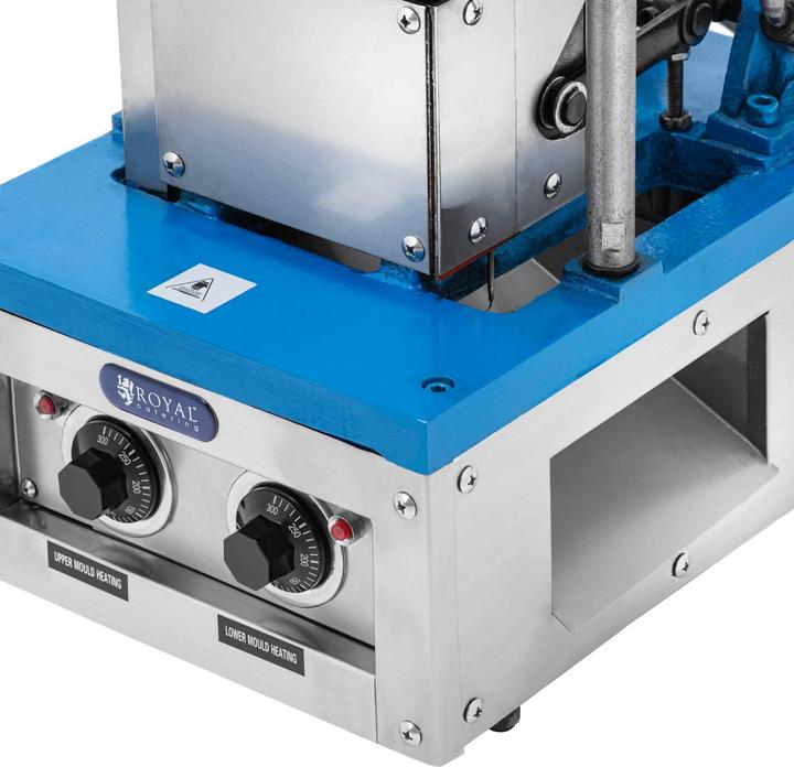 Produktbild Royal Catering Waffeleisen für Eiswaffeln 50 - 60 Waffeln/h 74 x 124 mm 1500 W