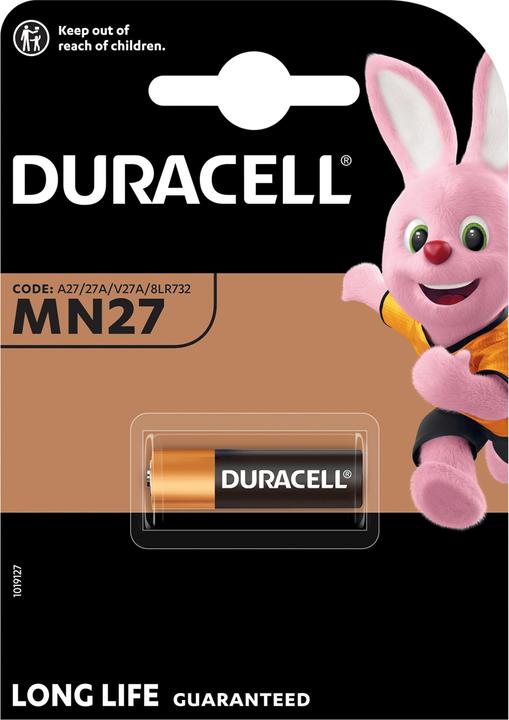 Image du produit Duracell Electronique (1 pcs, A27, 18 mAh)