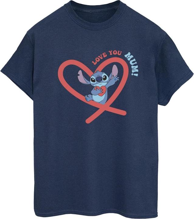 Disney Lilo & Stitch Love You Mum TShirt (L)