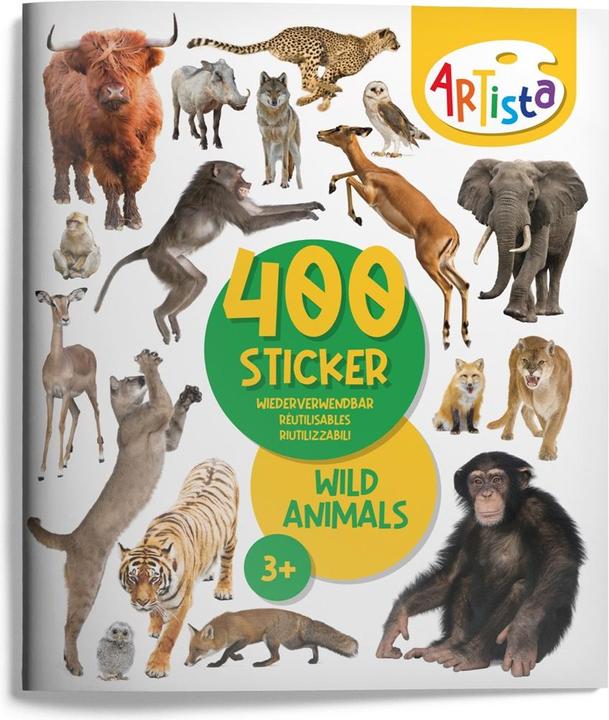 Artista Libro di adesivi sulla fauna selvatica (MQ3)