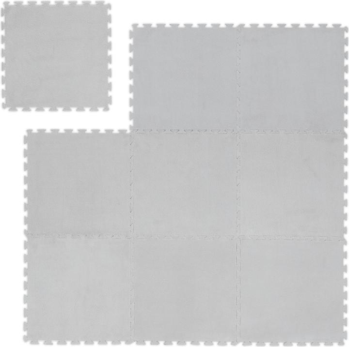 Relaxdays Puzzle Carpet (30 x 30 x 1 cm)