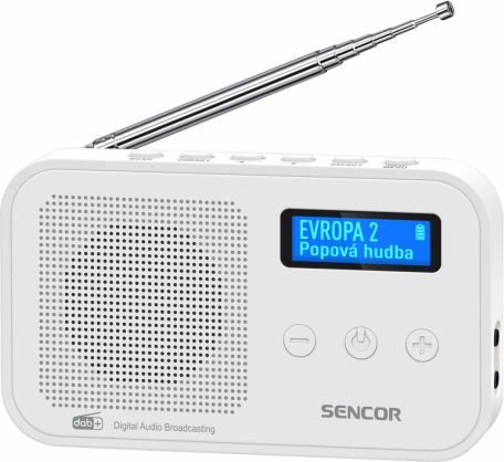 Actual product image Sencor Radio SRD 7200 W DAB+ (DAB+)