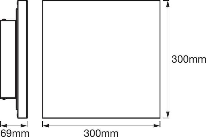 Produktbild Ledvance SMART+ WiFi Planon Frameless Square RGBW (1500 lm)