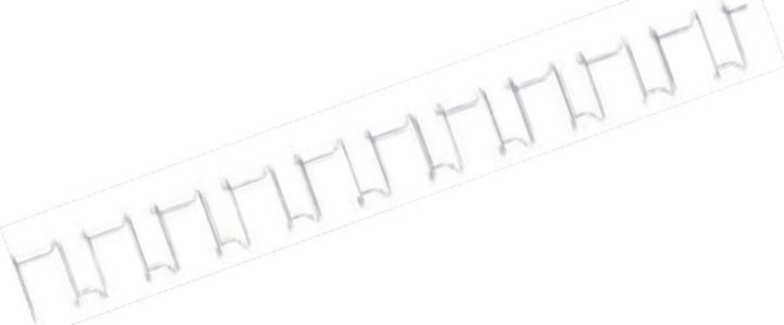 Image du produit GBC Fil de ligature, 14 mm, 21 anneaux, blanc