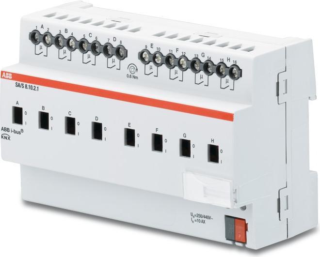 Produktbild ABB Stotz & Kontakt SA/S8.10.2.1 Schaltaktor, 8fach, 10 A, REG SA/S8.10.2.1 (Schaltaktor)