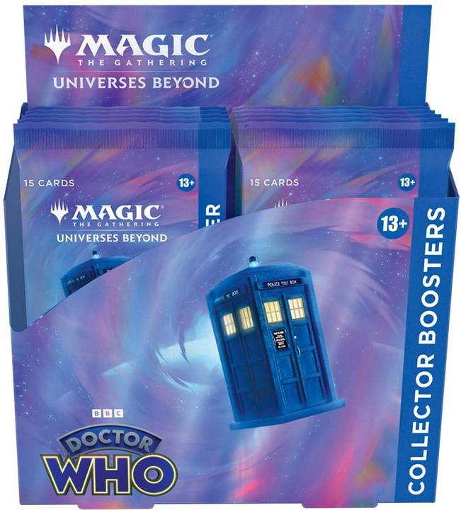 Actual product image Magic the Gathering Universes Beyond: Doctor Who présentoir boosters collectors (12) *ANGLAIS* (English, Booster display)
