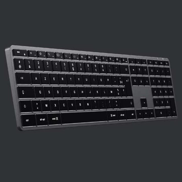 Produktbild Satechi Bluetooth Keyboard Alu AZERTY USB-C (DE, Kabellos)