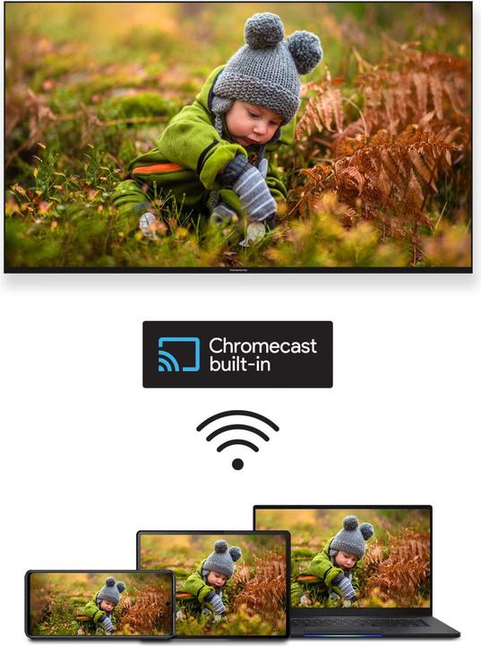 Actual product image Thomson 50UA5S13 TV 127 cm (50') 4K Ultra HD Smart TV Wi-Fi Black (50", LED, 4K)