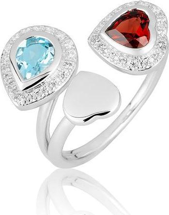 Breuning RING - ED.TOP.HELL/Brill. 0,221 Ct. H/si (54, 585/14 K Gold)