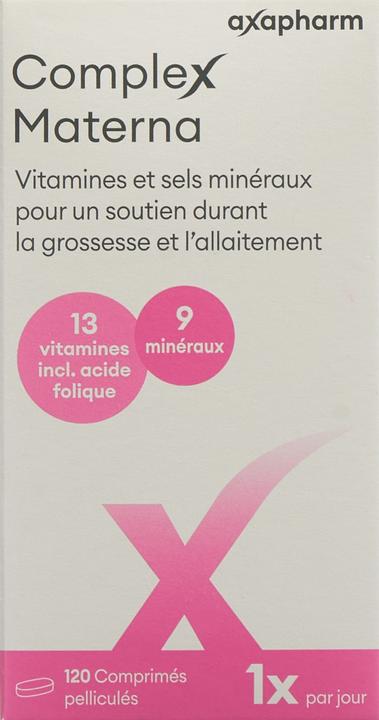 Actual product image Complex Materna film tablets tin (120 Piece, Pills, 216 g)