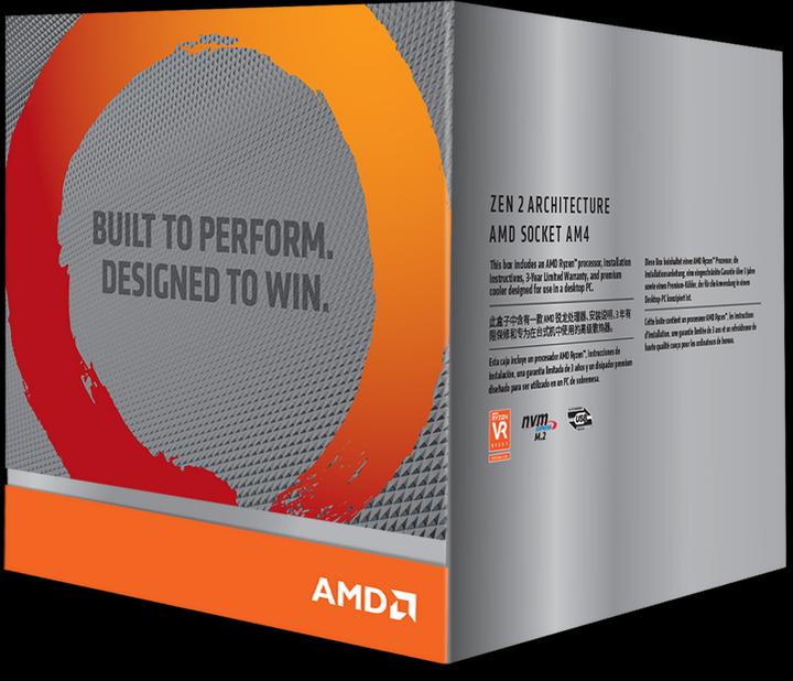 Actual product image AMD Ryzen 9 3900X (AM4, 3.80 GHz, 12 -Core)
