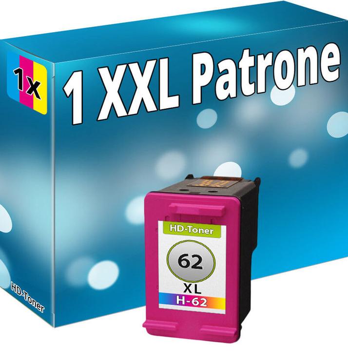 Produktbild Druckfuxx DRUCKER TINTE PATRONEN für HP 62 OfficeJet 200c 202 250 5740 5742 5744