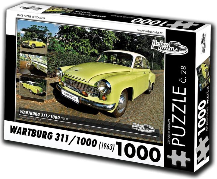 Produktbild Retro-auta Puzzle Nr. 28 Wartburg 311.1000 (1963) 1000 Teile