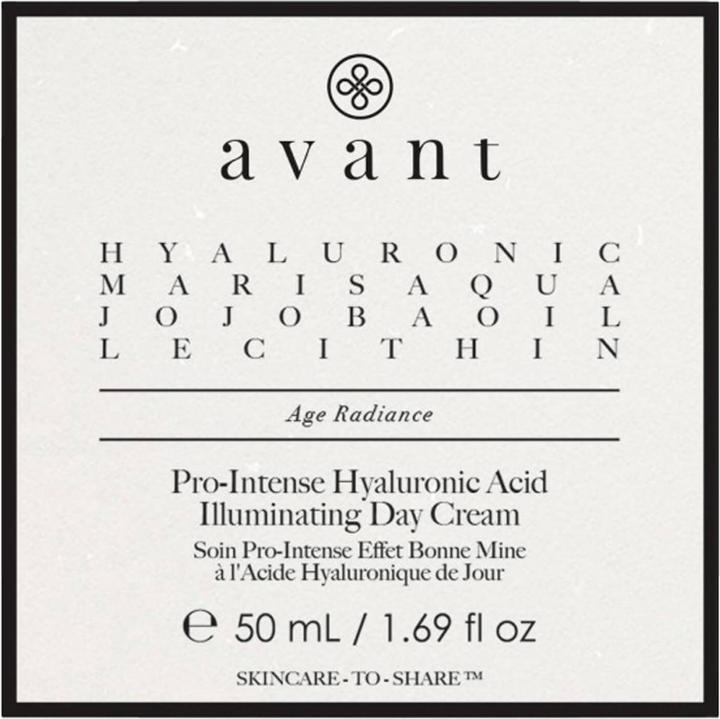 Actual product image Avant Skincare - Moisturising day care with hyaluronic acid (50 ml, Day cream)