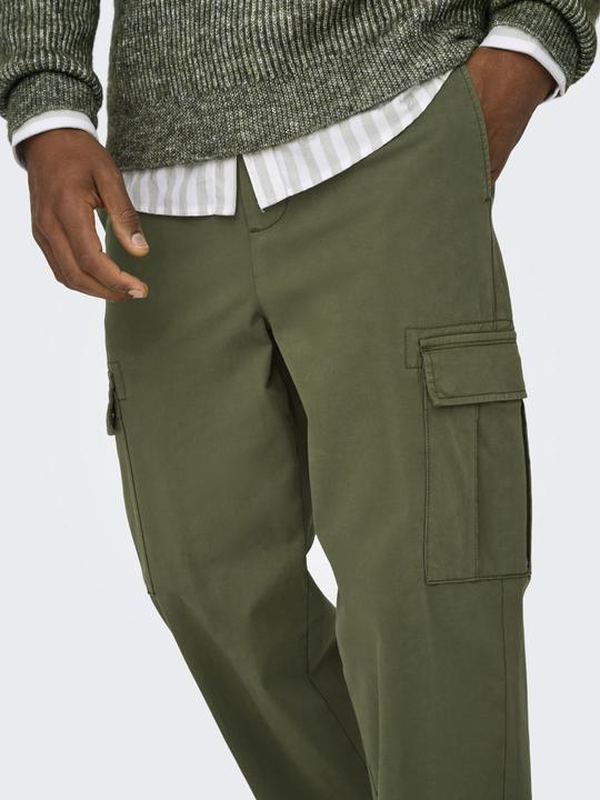 Actual product image Only & Sons ONSSINUS Loose fit trousers Trousers (XXL)