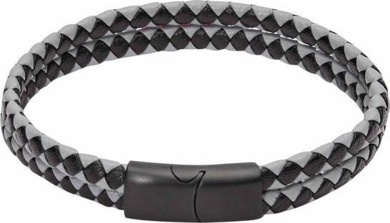 HCA Armband,VIRO,Leder doppelt,schwa.607151 (20.50 cm, Leder)