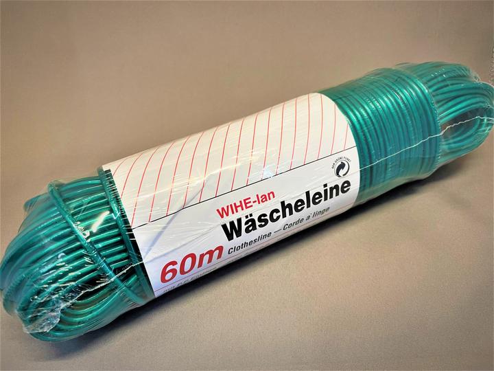 Image du produit Heckmann Corde à linge 60m vert