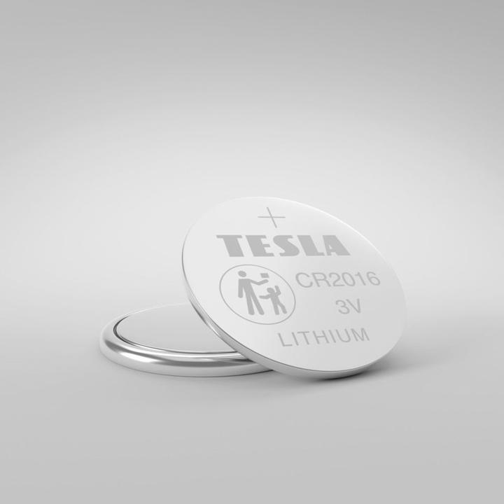 Tesla - baterie CR2016, 5ks, CR2016 (5 Stk., CR2016)