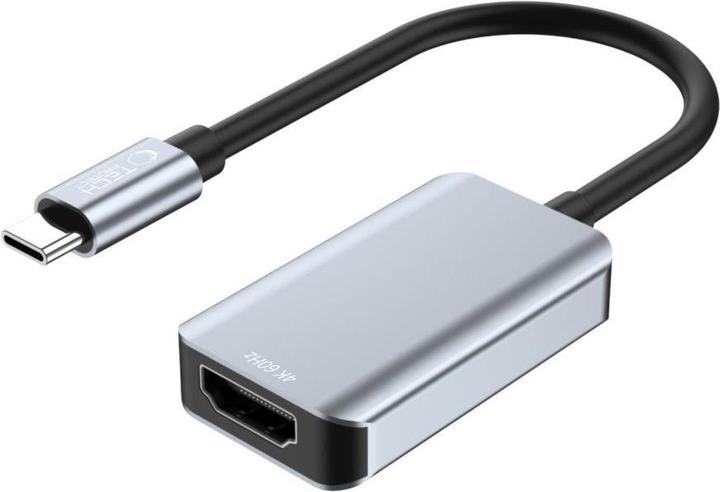 Actual product image Tech-Protect UltraBoost USB-C (Male) / HDMI (Female) 4K 60Hz Adapter - Black (USB-C, 4.50 cm)