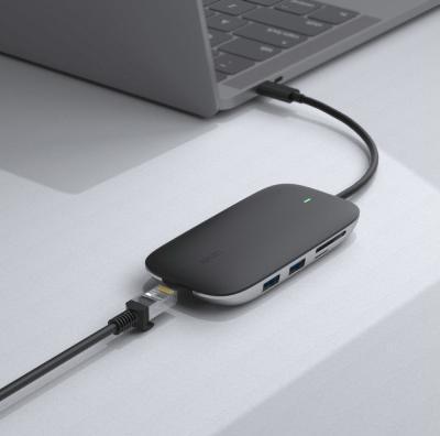 Immagine prodotto Aukey I/O-HUB USB3 3 PORTE CB-C71/LLTSN1001018 (USB-C, 8 Porti)