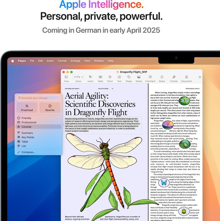 Actual product image Apple MacBook Air – 2025 (15.30", M4, 24 GB, 512 GB, DE)