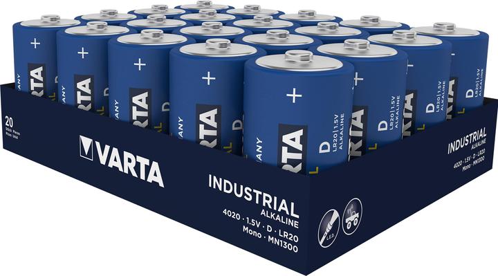 Varta Industrial (20 Stk., D, 17000 mAh)