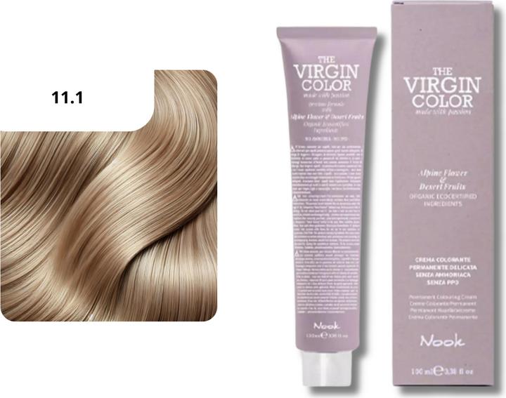 Image du produit Nook Couleur de cheveux Virgin Color (11.1 - Superplatine blond cendré)