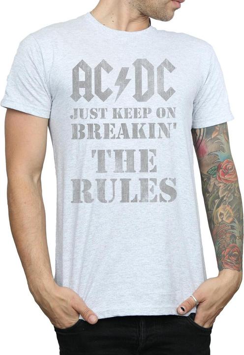Immagine prodotto AC/DC Just Keep On Breaking The Rules Maglietta Uomo (S)