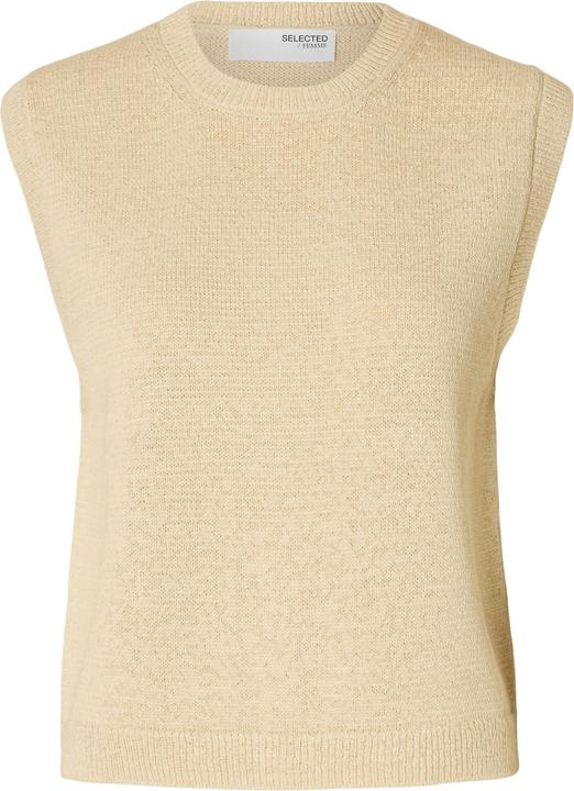 Actual product image Selected Femme Baumwollmix Strickweste (L)