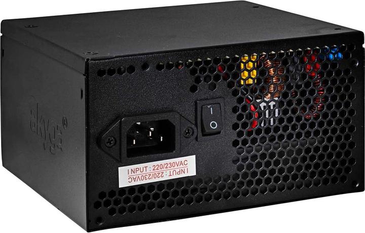 Produktbild Akyga Power Supply ATX 800W AK-C2-800 Semi-Modular P4+4 2x PCI-E 6+2 pin 6x SATA 3x Molex FAN 12cm (800 W)