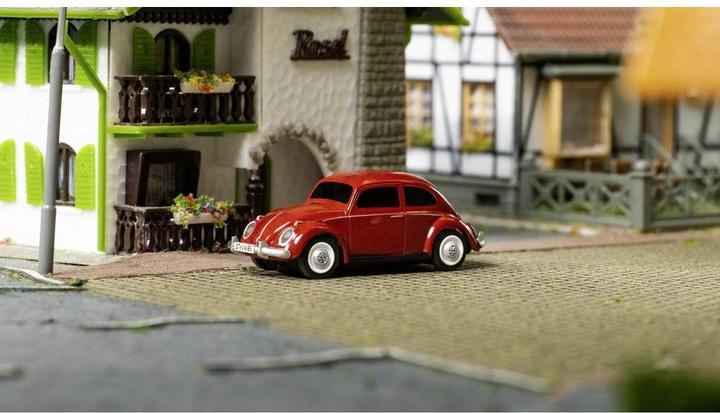 Immagine prodotto Carson 1:87 VW Maggiolino rosso 2.4G 100% RTR (RTR pronto all'uso)