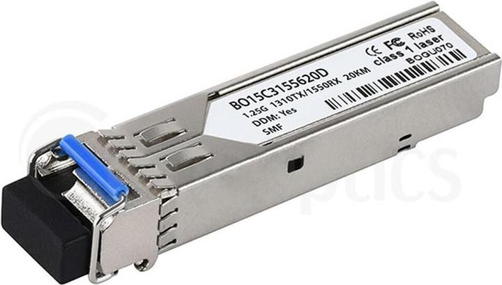 Actual product image BlueOptics KTI Networks SFP-GLS-W3510-A Compatible SFP BO15C3155620D