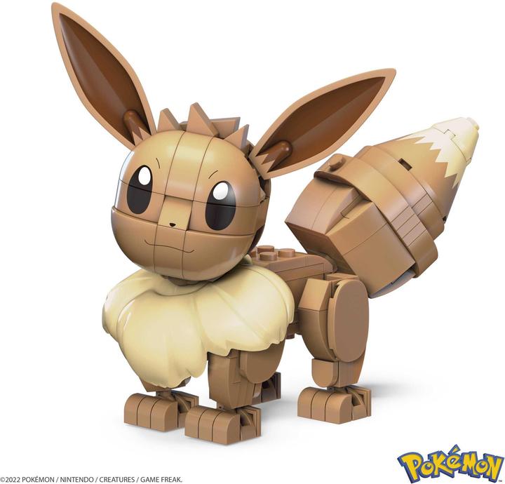 Actual product image Mega Construx Pokémon Build & Show Eevee