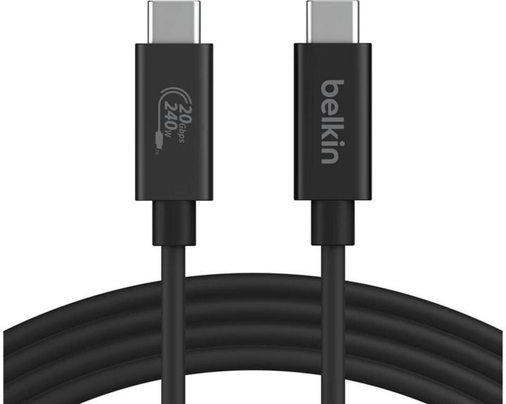 Belkin USB C — USB C (2 m, USB 3.2 Gen 2x2, 240 W)