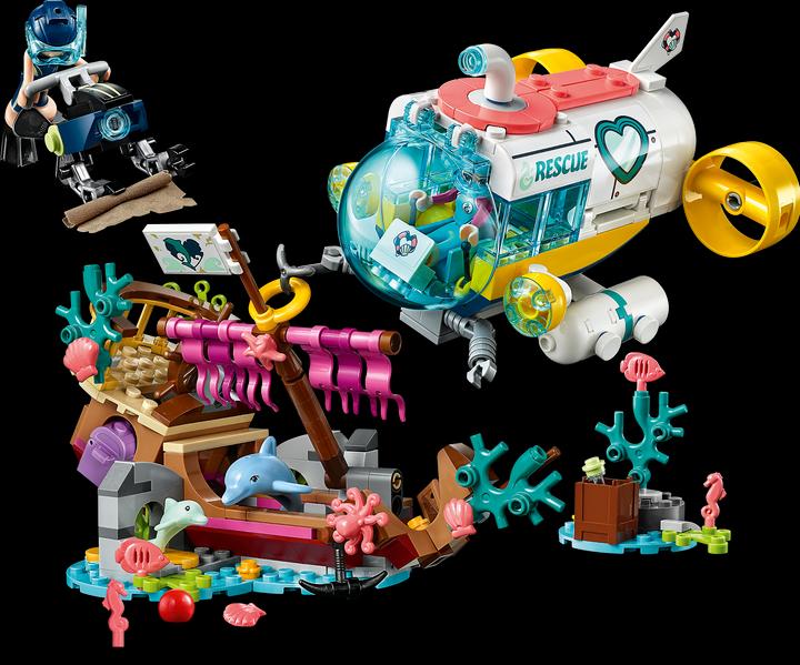 Produktbild LEGO Rettungs-U-Boot für Delfine (41378, LEGO Friends)