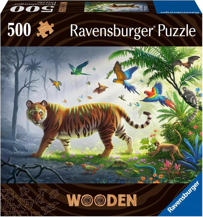Immagine prodotto Ravensburger Tigre nella giungla (500 pezzi)