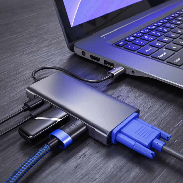 Image du produit Primewire Adaptateur universel de type C (USB-C, 9.60 cm)