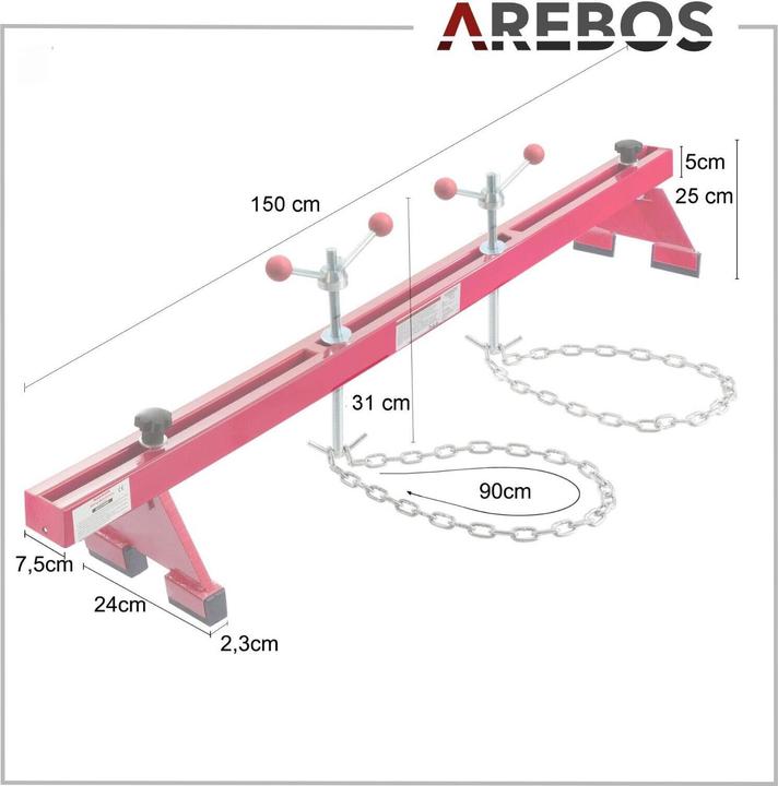 Produktbild Arebos Motorbrücke