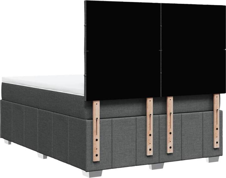 Produktbild VidaXL Bo x springbett mit Matratze 180 x 200 cm Stoff (180 x 200 cm, 180 x 200 cm)