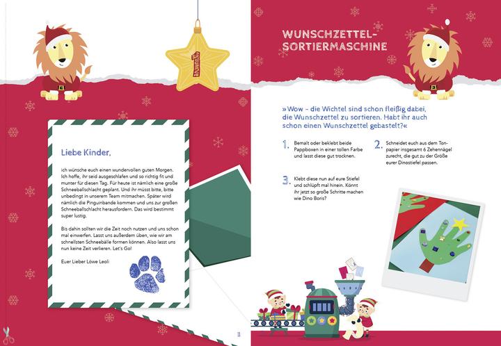 Actual product image Kita-to-Go: Leoli's colourful Advent calendar - pre-Christmas games, handicrafts and gesti