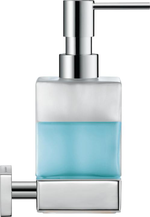 Actual product image Duravit Soap dispenser KARREE glass matt chrome