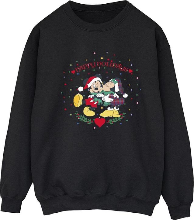Disney Mickey Mouse Mickey Minnie Christmas Sweatshirt (M)