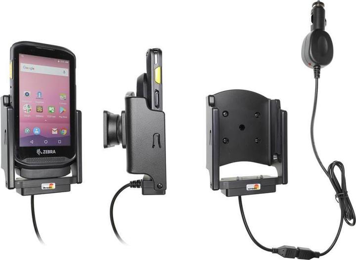 Actual product image Brodit Car charging station, TS, TC2X Car charging station, ball joint (tilt swivel), cable type: