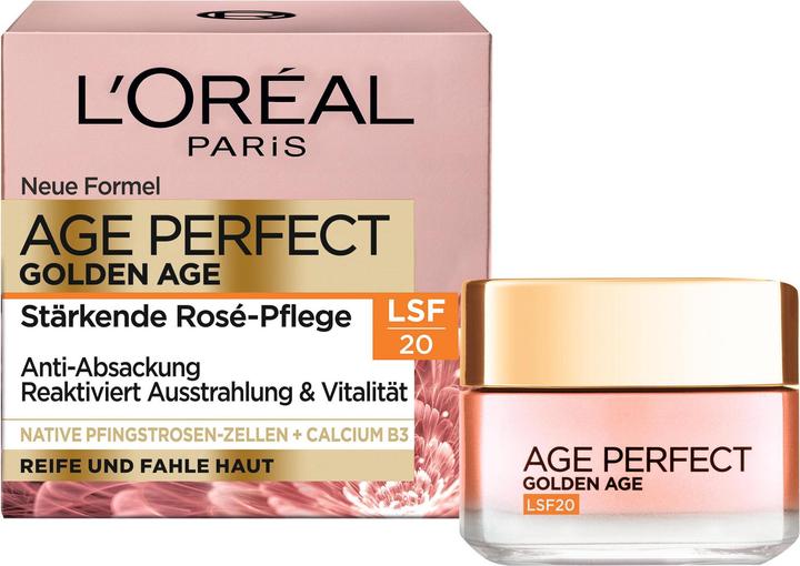 Produktbild L'Oréal Paris Loreal, perfektes goldenes Zeitalter, Tagescreme, 50 ml (50 ml, Tagescreme, SPF 20)