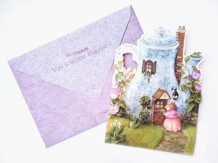Actual product image Folding card set greeting cards, 5 pieces (5 pcs.)
