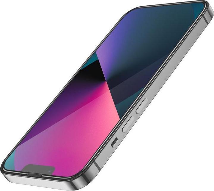 Produktbild PhoneLook 3D Tempered Glass Full Screen Display Schutzglas mit schwarzem Rahmen (1 Stück, Apple iPhone 16)